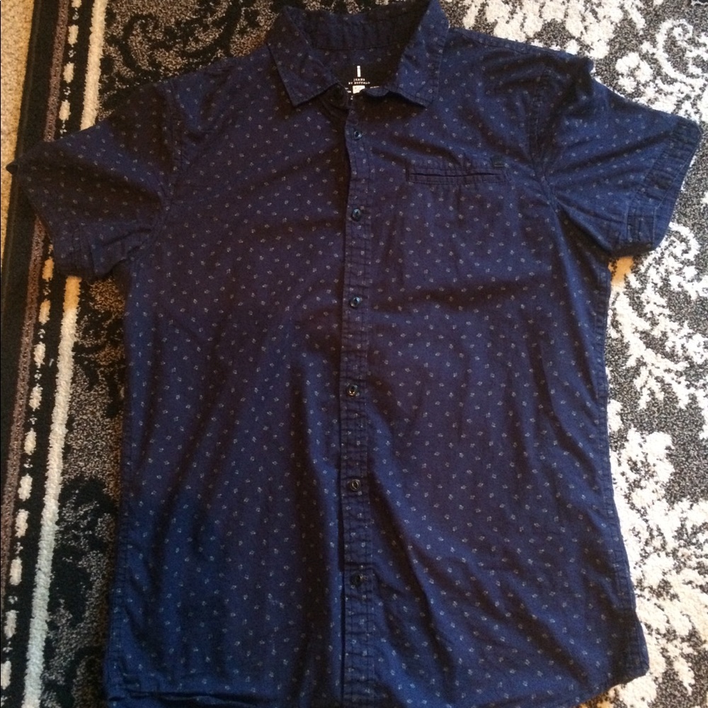 Half sleeve button down shirt